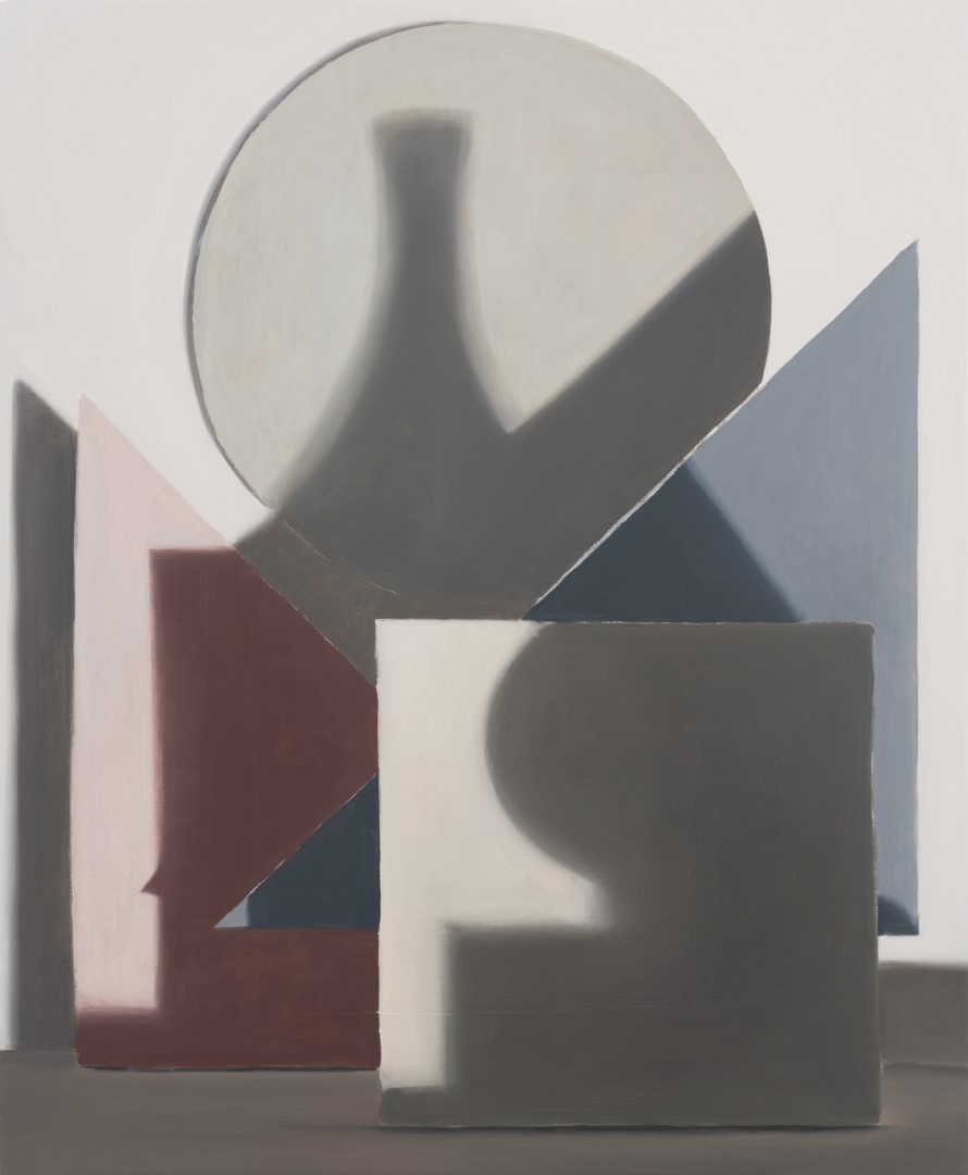 Schaduwbeeld (2018), 63 x 52 cm, oil on panel (private collection)